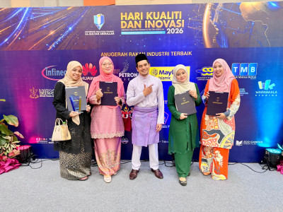 Centre for Mathematical Sciences Receives Recognition at UMPSA Quality and Innovation Day 2026